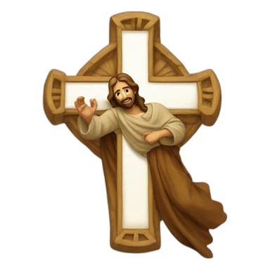 Crois de jésus sticker