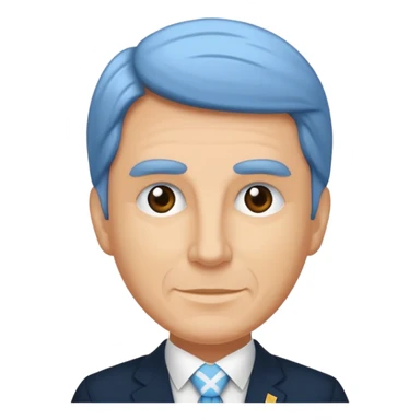 Javier Milei current president of Argentina sticker