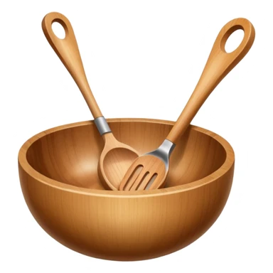 wooden kitchen utensils and items sticker