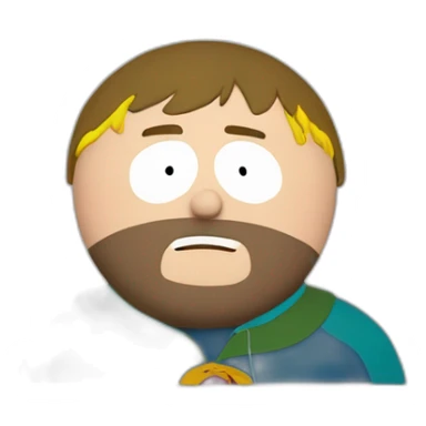 Eric cartman from South Park sticker
