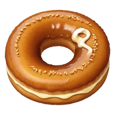 delcious apple cider donut sticker