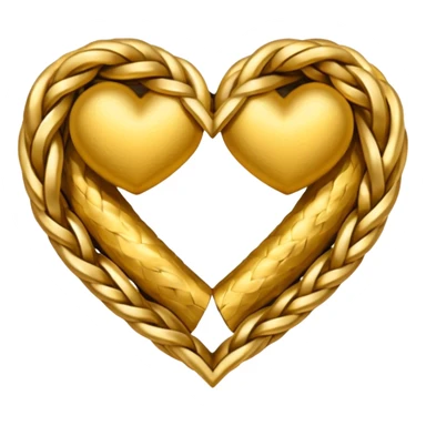 friendship themed heart sticker