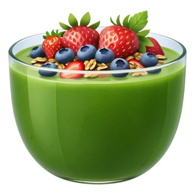 VERY BIG GREENJUICE GLASS LIKE BOWL sticker