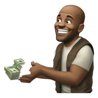 Gta v franklin laughing funny with money sticker
