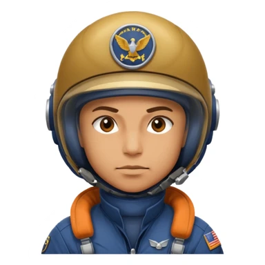 serious fighter of the navy sticker