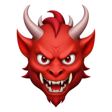 genera immagine di un diavolo sticker