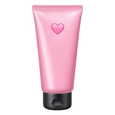 pink skincare tube sticker