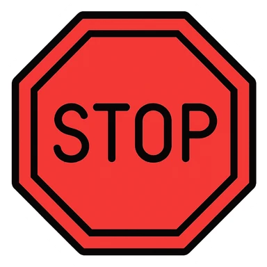 stop for a moment sticker