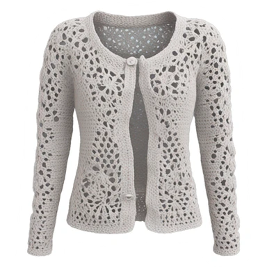 Crochet lace cardigan  sticker