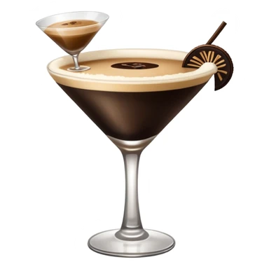 espresso martini Black Bow sticker