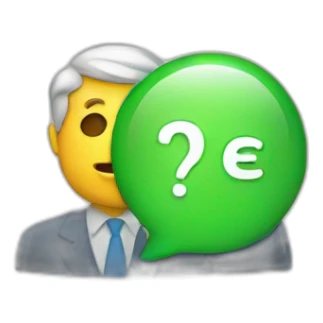 investment discussion icon sticker