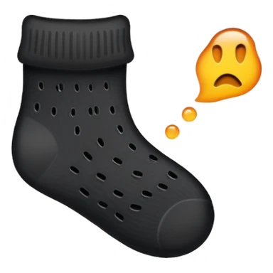 Smelly Black Sock sticker