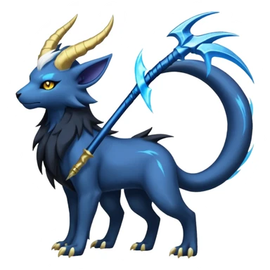 Luxray-Manectric-Absol-fusion, full body sticker