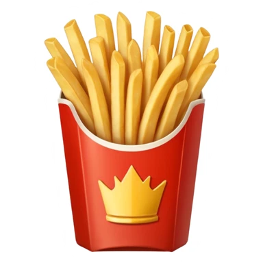 Porzione di patatine grande sticker