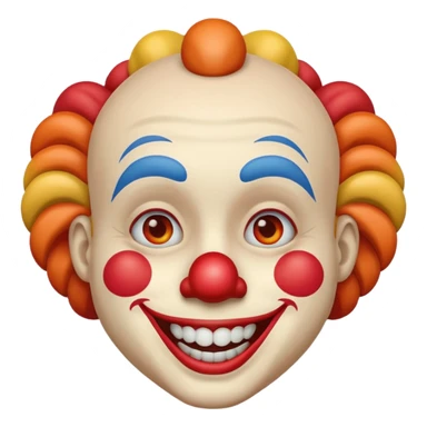 clown emoji sticker