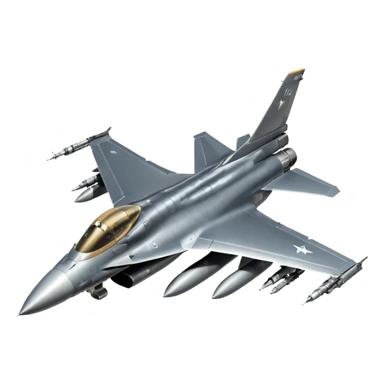 F-16 Fighting Falcon jet sticker