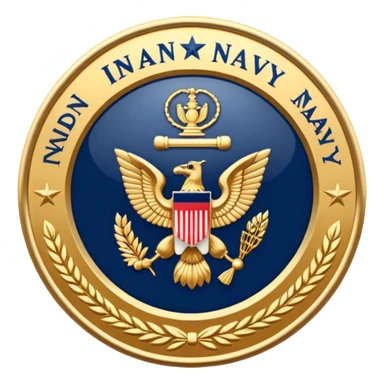 Indian Navy logo emoji  sticker