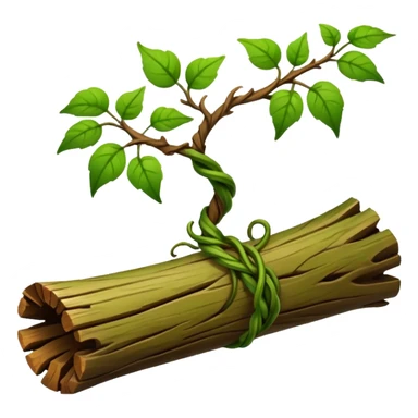 A twisting vine wrapping gently around a fallen log.










































 sticker