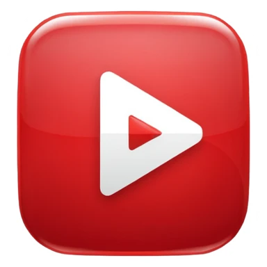 you tube logo play button with small text sticker