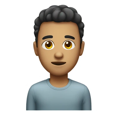 Side eye judgmental face  sticker