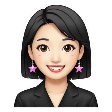 Une star de k pop sticker