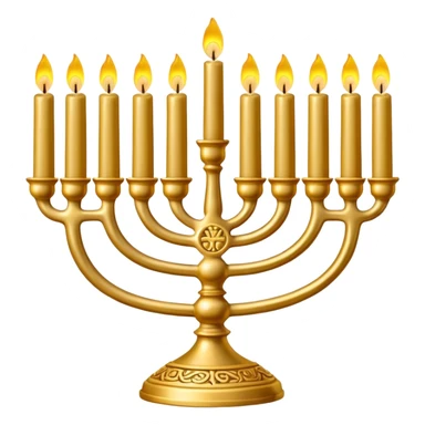 Menorah sticker