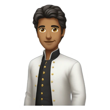 young Amithab Bachan sticker