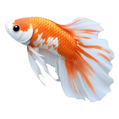 Koi betta sticker