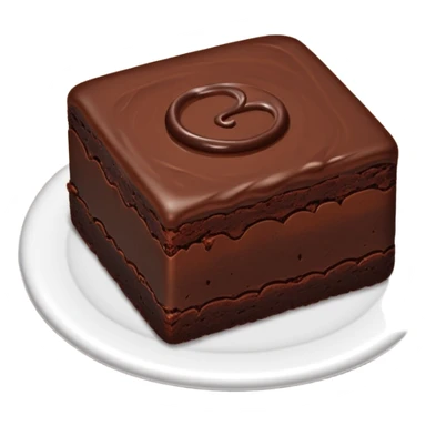 big Chocolate Brownie cake sticker
