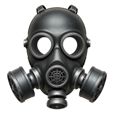 Gas mask sticker