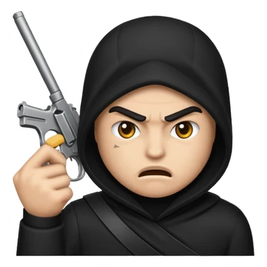 Robbery emoji sticker