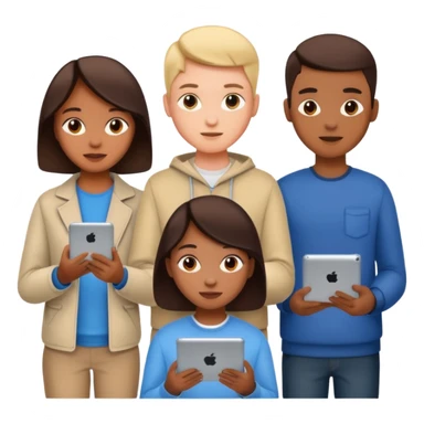 digital educational project, students learning online sticker