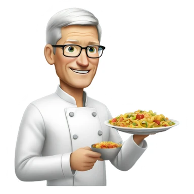 tim cook cooking sticker
