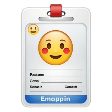 ID Card Scan sticker