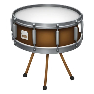 Snare drum Bob Ross sticker