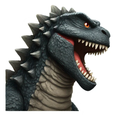 Evolved Godzilla sticker