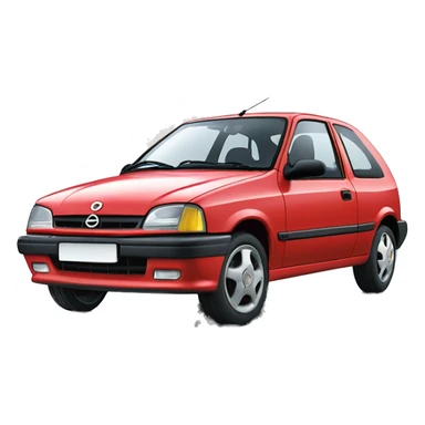 Opel Corsa-B Petro 1993 sticker