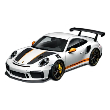 Porsch 992 gt3 rs sticker