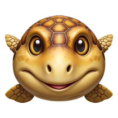 Cinematic Realistic Comical Sea Turtle Portrait Emoji, Head tilted dramatically with an exaggeratedly amused expression, featuring a robust, intricately patterned shell and wide, expressive eyes filled with playful disbelief, rendered with vibrant, lifelike detail and natural coastal light; high shine, dramatic yet playful, styled with an air of cheeky marine mischief, soft glowing outline, capturing the essence of a spirited and over‐the‐top sea turtle that looks ready to bob its way into viral fame! sticker