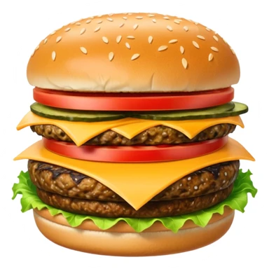 Kapibara burger sticker