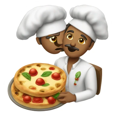 Italiano presentation tasty sticker