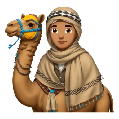 Desert Nomad Traveler sticker