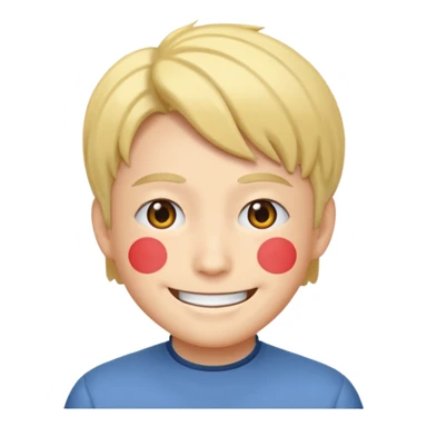 GOJO SATORU SMILING EMOJI sticker