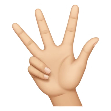 Yvl hand sign sticker
