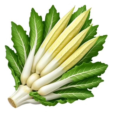 Belgian endive sticker