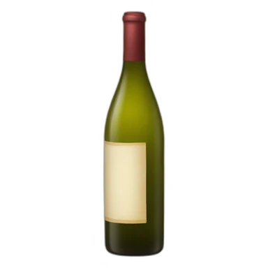 Bouteille de vin sticker