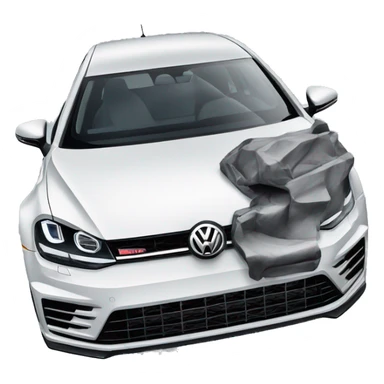 Volkswagen golf 7r sticker