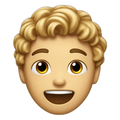 Emojie qui frappe sa main sur son visage sticker