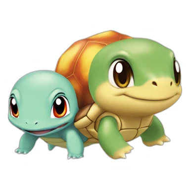turtwig squirtle charmander sticker