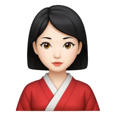 japanese woman sticker